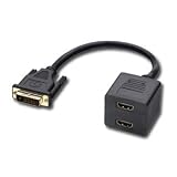 LINDY DVI/HDMI Splitter Cable 2 Way