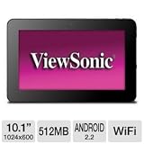 ViewSonic gTablet with 10" Multi-Touch LCD Screen, Android OS 2.2
