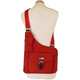 Tomato Mango Baggallini Uptown Bagg ~ Sleek comfortable and easy access