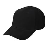 31X9H7vJqWL. SL160  New Deluxe Cotton Cap Black