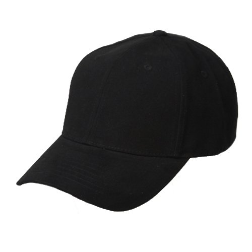 New Deluxe Cotton Cap-Black