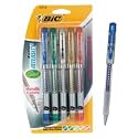 BICRNMP51 - Gel Intensity Metallic Roller Ball Pen, Five-Color Pack, Medium Point (BICRNMP51)