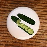 FOOD CUCUMBERS VEGGIES DRAWER PULLS KNOBS