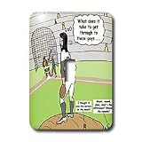 Rich Diesslins Funny Cartoon Gospel Cartoons - Jesus - Sermon on the Mound - Light Switch Covers - single toggle switch