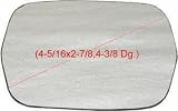71-80 FORD PINTO MIRROR GLASS RH (PASSENGER SIDE), (4-5/16 x 2-7/8, 4-3/8 Dg.), Flat, Racing (1971 71 1972 72 1973 73 1974 74 1975 75 1976 76 1977 77 1978 78 1979 79 1980 80) F471111 N/A