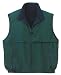 NEW Port Authority - Reversible Terra-Tek Nylon and Fleece Vest Hunter/Navy-6XL