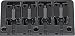 4 STRING BASS BRIDGE BLACK