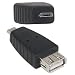 Micro USB Male to USB A Female Adapter