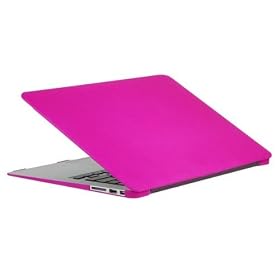 Click here to buy Incipio MacBook Air 13-inch feather Ultralight Hard Shell Case - Matte Iridescent Pink.