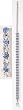BARRETTE - BLUE - Starlet Dog Barrette BARRETTE - BLUE - Starlet Dog Barrette