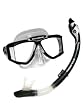 US Divers Sideview LX Mask & Paradise Dry Snorkel Set