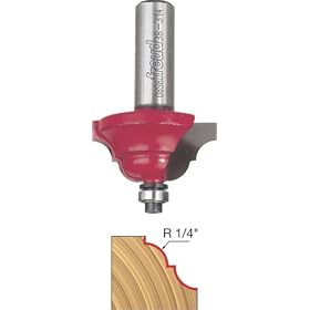 Freud 38-314 1-9 16-Inch Diameter Cove and Bead Router Bit with 1 2-Inch Shank by Freud
