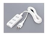 バッファローコクヨサプライ Arvel OAタップ 2P4個口 5M ホワイト TA2411WH