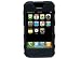 Speck Products ToughSkin - Holster bag for cellular phone - black - Apple iPhone