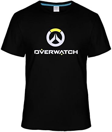 May26 Blizzard Game Overwatch Light Color Logo T-Shirt For Mens M black
