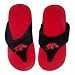Arkansas Razorbacks Comfy Flop Slippers XX-Large (13 - 14)