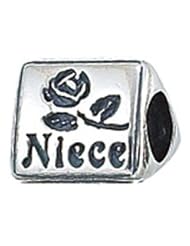 Genuine Zable (TM) Product. 925 Sterling Silver Postcard from Paradise Bead Charm. 100% Satisfaction Guaranteed.