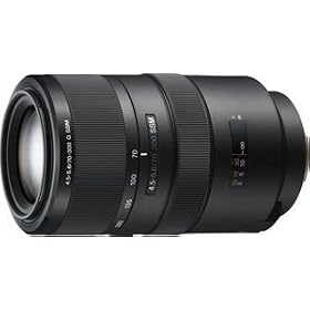 Sony SAL70300G 70-300mm f/4.5-5.6 SSM ED G-Series Compact Super Telephoto Zoom Lens