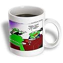 Londons Times Funny Animals Cartoons - Frog Dinner Date Embarrassment - Mugs
