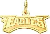 14K Gold NFL Philadelphia Eagles Charm