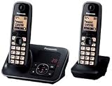 Panasonic KX-TG6622GB schwarz Duo mit AB Kat:Analoge Telefone/Schnurlose Telefone