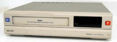 Sanyo TLS-924 Time Lapse Video Cassette Recorder VCR 4 Head Field Advance