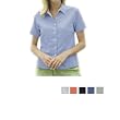 OOBE - Ladies" Sherman Sand Washed Short Sleeve Button Down Shirt - SH504