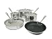 All-Clad 501372 Stainless Nonstick Cookware Set 9-pc.