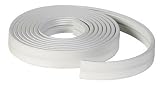 DENNIS, W J & CO. 502/ACE PREMIUM RIBBED RUBBER WEATHERSTRIP - WHITE