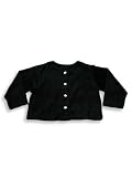 Mulberribush - Girls Velour Cardigan, Black