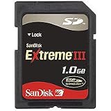  : SanDisk Secure Digital Extreme III (SD) Speicherkarte 1GB (original Handelsverpackung)