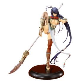 Childrens Toyshop  Toys : Ikki Tousen Dragon Destiny Kanu Unchou Gold Armor PVC Figure