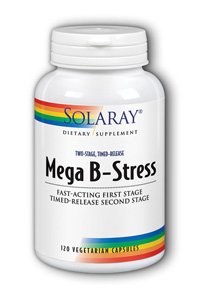 Two-Stage Mega B-Stress Solaray 120 Caps Two-Stage Mega B-Stress Solaray 120 Caps