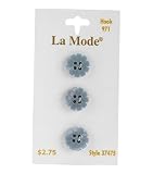 La Mode Core Blue 1/2''Button