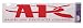 APC APC; Windshield Banner Kit; 3 Piece; Red;
