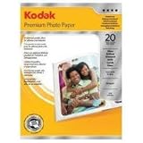 Kodak Premium Inkjet Photo Paper, 10x15,(6 x 4) 20 sheets