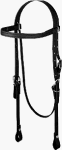 Weaver Leather #35-1999-BK Black Browband Headstall
