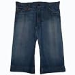 Women's Ralph Lauren Polo Jeans Co. Blue Denim Gaucho Cropped Capri Jeans Distressed Many Sizes Available