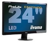 IIyama E2472HDD B1 60,9 cm (24 Zoll) LED Monitor DVI, VGA (Kontrast dyn. 1000:1, 2ms Reaktionszeit) schwarz Erfahrungsbericht IIyama E2472HDD B1 60,9 cm (24 Zoll) LED Monitor DVI, VGA (Kontrast dyn. 1000:1, 2ms Reaktionszeit) schwarz Erfahrungsbericht Monitor