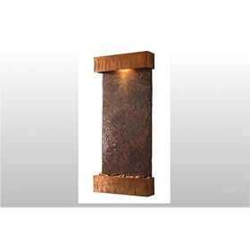 Lightweight NSI Slate Nojoqui Falls Large Fountain Patina Copper By Bluworld by Bluworld