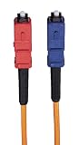 Tripp Lite N306-003 Duplex Multimode 62.5/125 Fiber Optic Patch Cable SC/SC - 1M (3ft)