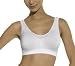 Barelythere Women's Microfiber Crop Top, White, X-large