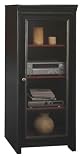 Stanford Audio Cabinet- Antique Black/ Hansen Cherry