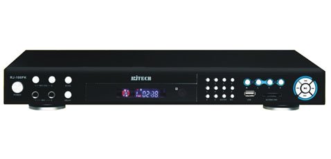 RJ Tech RJ-100PK Professional Karaoke MPEG4 DVD/CD+G + USB + Card Reader