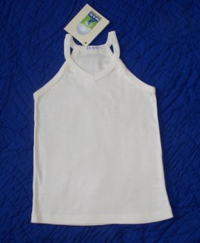 Organic Girls Camisole Undershirt / T Shirt in Natural 31XAXMC1XAL Organic Girls Camisole Undershirt / T Shirt in Natural