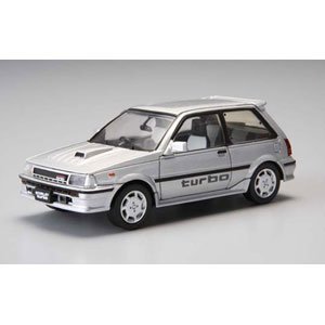 Cover image : 1/43 DISM EP71 スターレット 1300 ターボS 前期型 ['86] (シルバー)