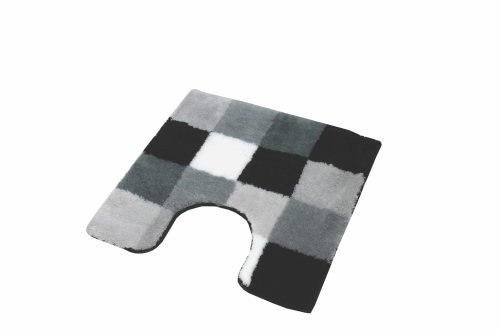 Kleine Wolke 5426926129 WC-Vorleger Caro 55 x 55 cm schwarz