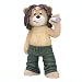 Bob Marley Rasta Reggae Bad Taste Bear Figurine