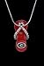 University of Georgia Bulldogs Flip-Flop Pendant Charm Medal College Red WITHOUT CHAIN-PENDANT ONLY