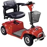 Drive Daytona GT 4-Wheel Scooter - Red